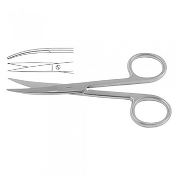 Operating Scissor Curved - Sharp/Sharp Stainless Steel, 14.5 cm - 5 3/4"